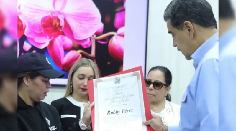 Venezuela, Rubby Pérez, identidad post mortem, otorga, nacionalidad post mortem, merenguero, dominicano, nicolas maduro,