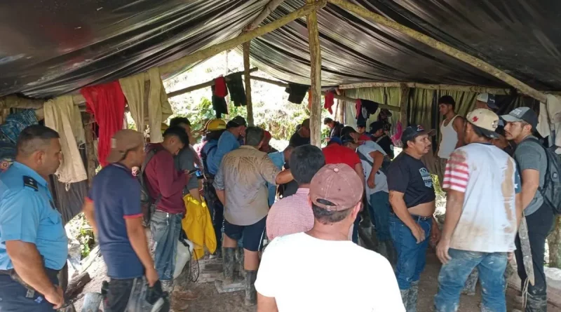 rescate, mineros, comunidad El Chamorro, La Libertad, Chontales, rescate milagroso,