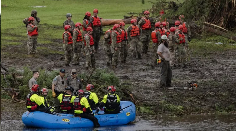 Texas, inundaciones, río Guadalupe, Estados Unidos, desaparecidos, intensa lluvias,