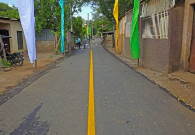 alcaldía de managua, calles para el pueblo, distrito 3 de managua, santa ana sur, gobierno sandinista, nicaragua