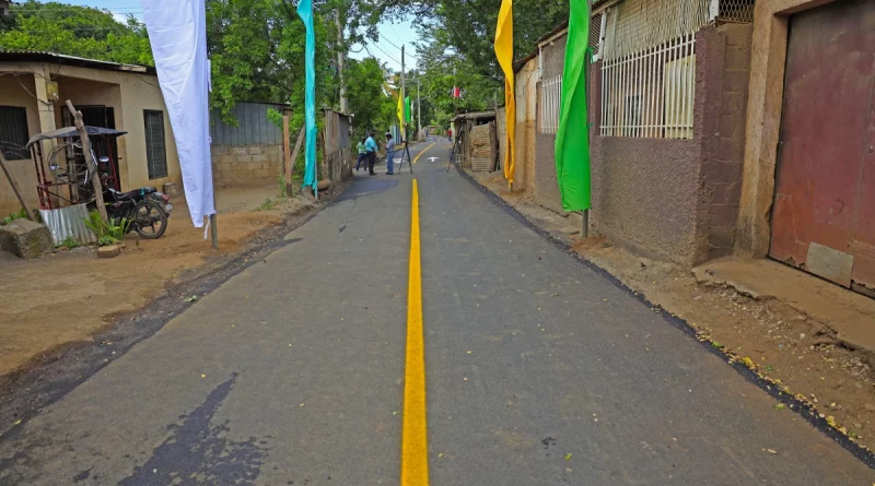 alcaldía de managua, calles para el pueblo, distrito 3 de managua, santa ana sur, gobierno sandinista, nicaragua