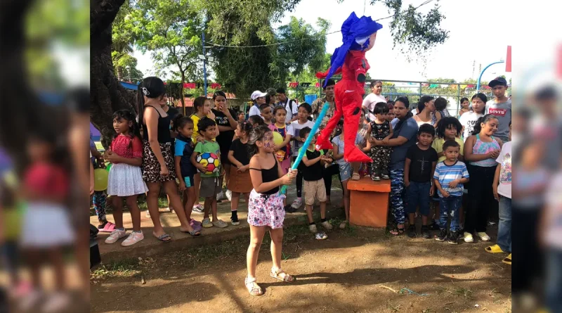 alcaldía de Managua, festival infantil, Julio victorioso, Managua, niños, recreación,
