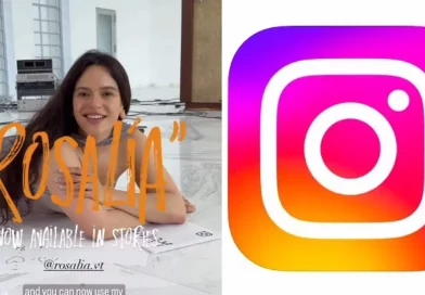 topografía, Instagram, Rosalía, tipografía para historias, reels, tipografía, colaboración creativa, redes, creatividad en tus historias,
