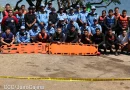 bomberos, técnicas de búsqueda y rescate, curso, escenarios acuáticos, Nicaragua, Xiloá, formación especializada,