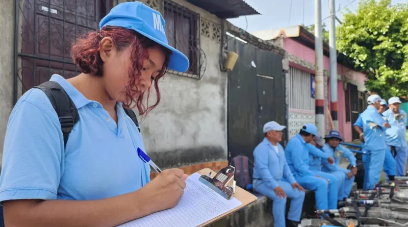 MINSA, brigadistas, Managua, Jornada antiepidémica, barrio San Sebastián, lucha antiepidémica, prevenir enfermedades,