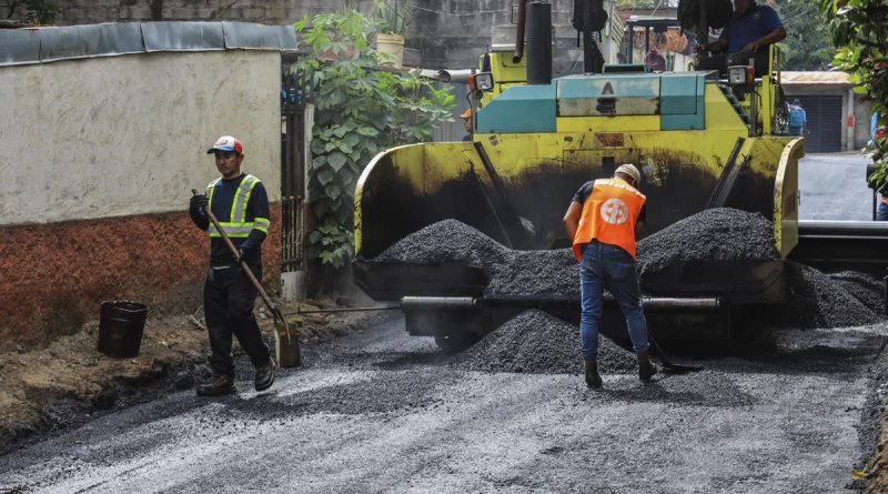 nicaragua, alcaldia de managua, calles para el pueblo,