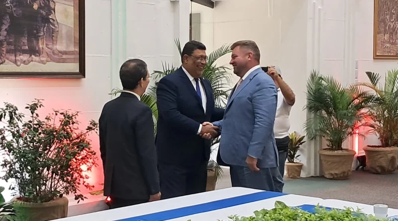 nicaragua, belarus, emvajador de belarus, canciller de nicaragua,