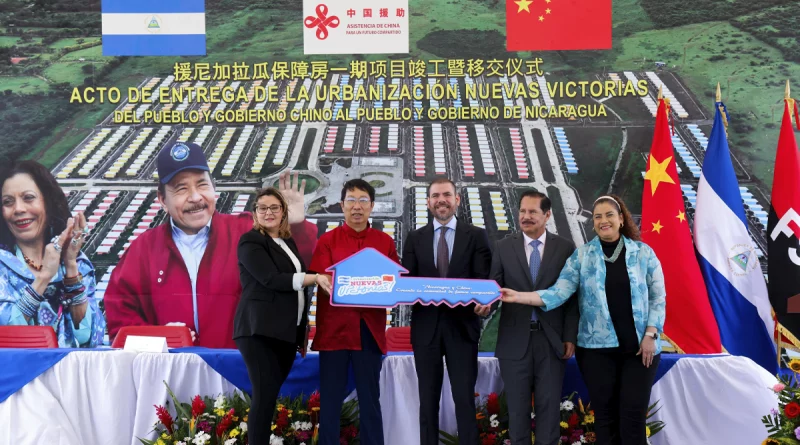 nicaragua, china, entrega, viviendas,