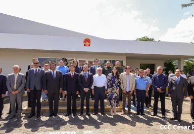 gobierno de nicaragua, republica popular china, relaciones diplomatica, embajada, laureano ortega,