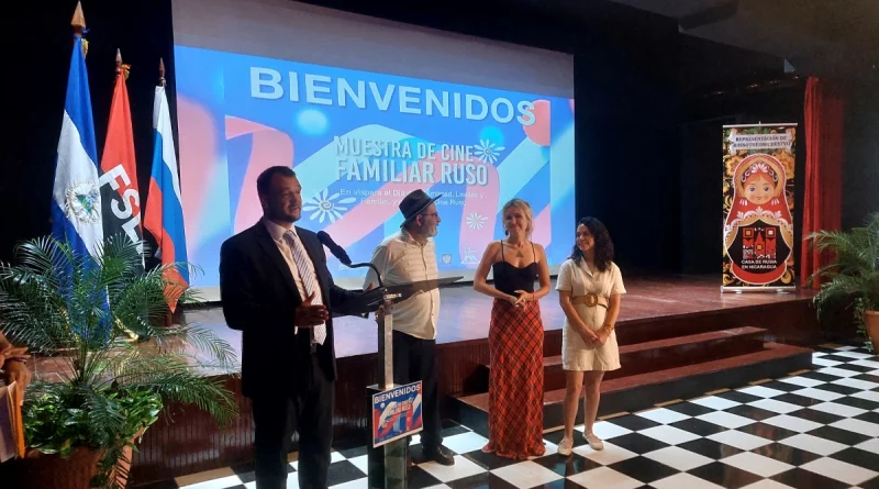 cine familiar ruso, embajada de rusia en nicaragua, sala mayor pilar aguirre, cinemateca nacional, managua