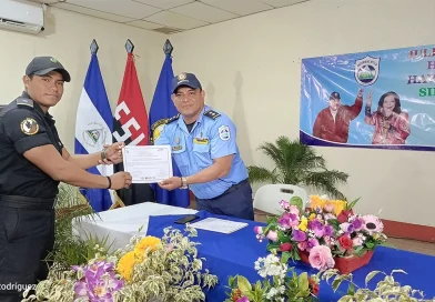 bomberos unidos, nicaragua, clausura, curso,