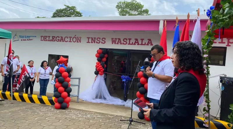 Waslala, Matagalpa, delegación municipal, INSS, "Felipe Nery Herrera", inauguran, atención adultos mayores,