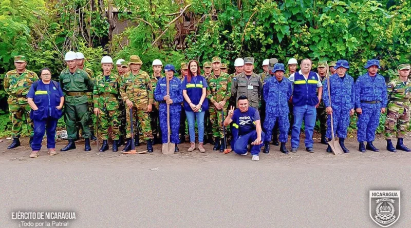 abatización, jornada, ecológica, Ciudad Sandino, Ejército de Nicaragua,