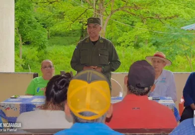 reunión, productores, Villa Sandino, Chontales, Ejército de Nicaragua,