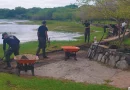 ejercito de nicaragua, mateare, laguna de xiloa, jornada ecologica, managua, marena,