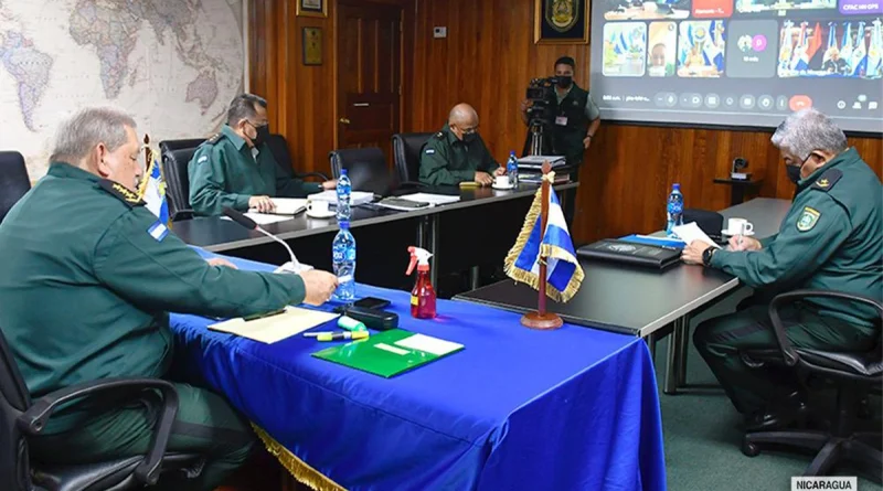 ejercito de nicaragua, reunion, cfac,