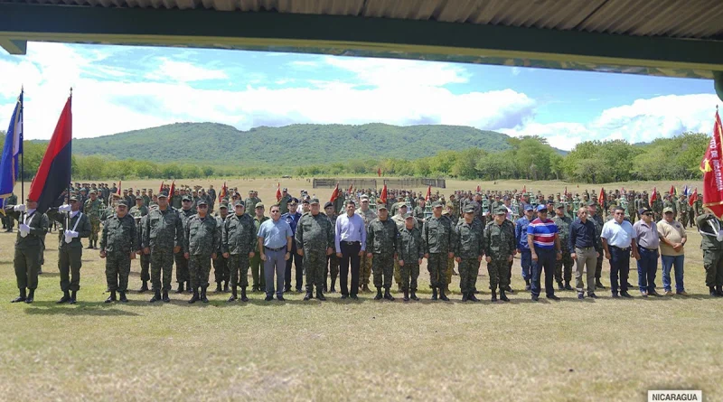 ejercito de nicaragua, escuela nacional de sargento, campeonato de tiro, clausura,