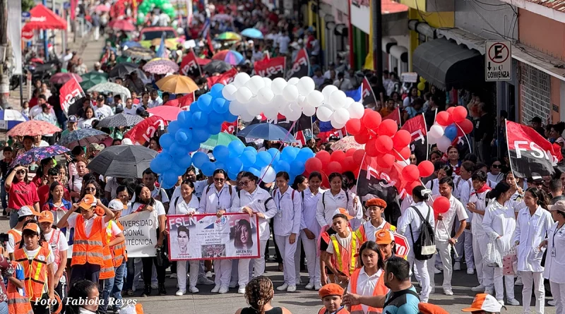 comandante julio buitrago, boaco, nicaragua, caminata, estudiantes, frente sandinista, revolucion sandinista,
