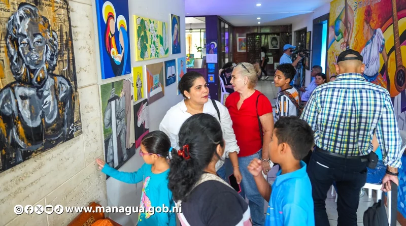 alcaldia de managua, cultura, nicaragua, exposicion, revolucion sandinista,
