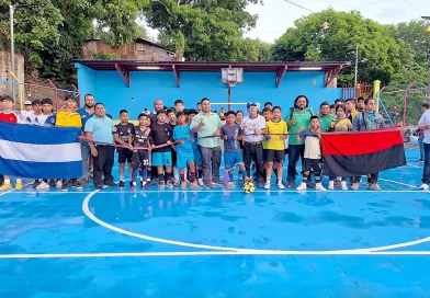 boaco, gobierno de nicaragua, cancha deportiva, mejoras,