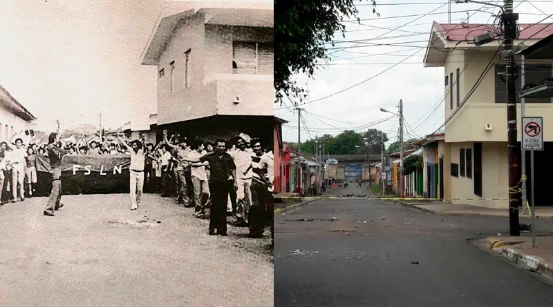 historia de jinotepe, fotografía histórica nicaragua, frente sandinista 1978, álvaro sánchez el cabo, golpe de estado 2018 nicaragua, barrio san felipe jinotepe, memoria histórica nicaragüense, mártires de la revolución, protestas contra somoza, justicia y verdad en nicaragua
