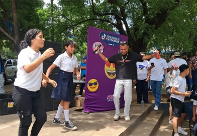 nicaragua, festival de tiktok, managua, estudiantes,