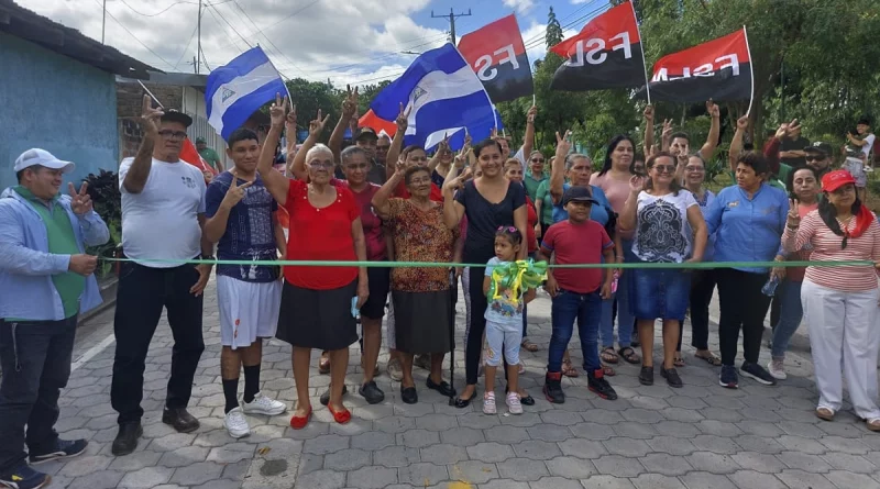 calles para el pueblo, 10 cuadras adoquinadas, alcaldía de juigalpa, chontales, 46/19