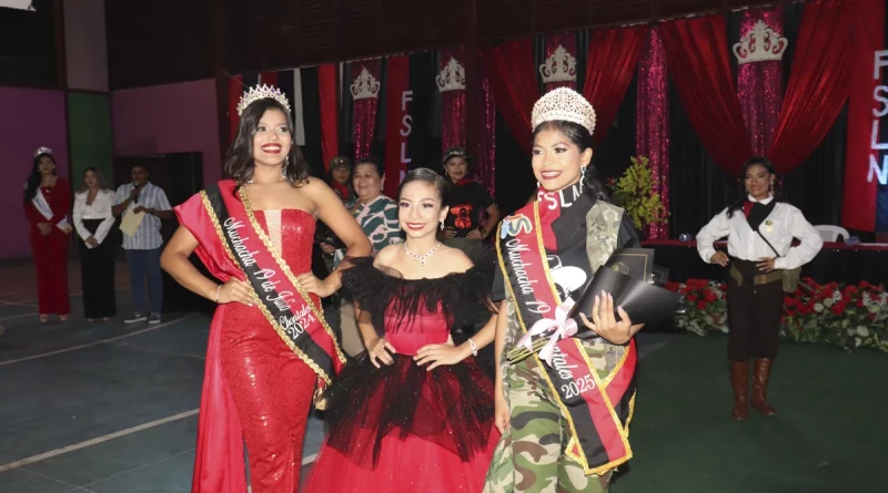 chontales, nicaragua, juventud 19 de julio, muchacha, certamen,