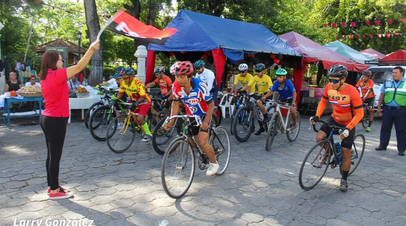 rally ciclistico, dia de la alegria, nuevs asegovia, nicaragua, revolucion sandinista, ind,