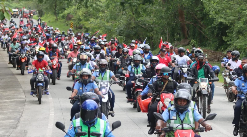 caribe norte, motorizada, Nicaragua, gobierno de nicragua,