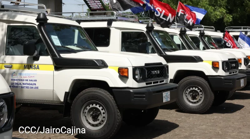 nuevas ambulancias, nicaragua, nicaragua, salud, salud, minsa,