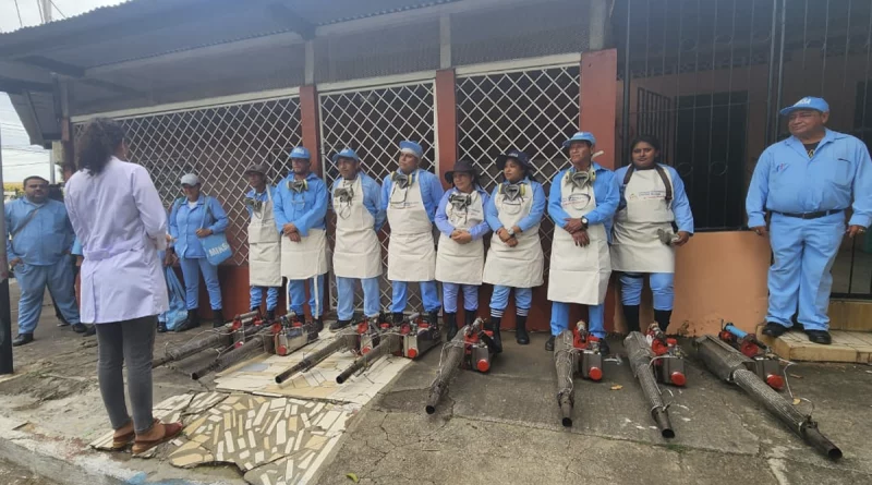 nicaragua, minsa, acciones antiepidemicas,