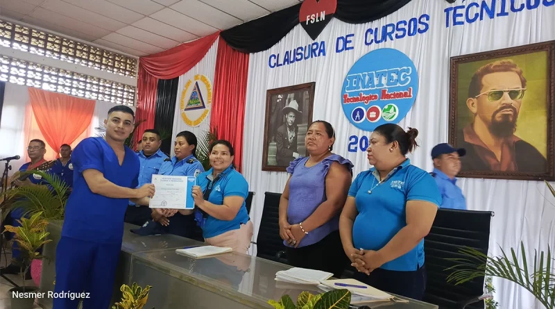 sistema penitenciario, gobierno de nicaragua, tipitapa, inatec,