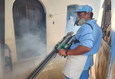 barrio Bertha Calderón, Managua, jornada antiepidémica, MINSA, acciones preventivas, abatización, fumigación,