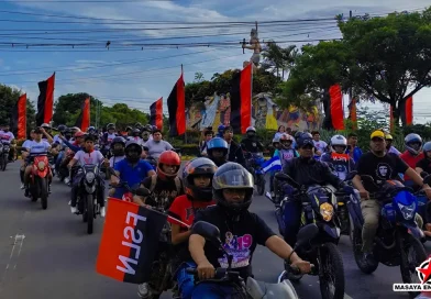 felicita, saluda, 46 aniversario, Triunfo de la Revolución Sandinista, 46/19, Nicaragua, Masaya, desborda, calles, alcaldesa de Masaya, Revista en vivo,
