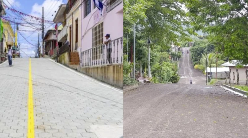 gobierno de nicaragua, calles para el pueblo, caminos, familias, seguridad,