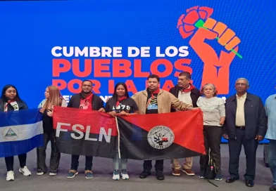cumbre por la paz, caracas, venezuela, delegación de nicaragua