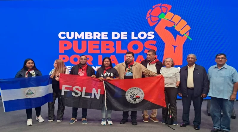 cumbre por la paz, caracas, venezuela, delegación de nicaragua