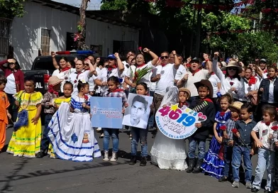 Comandante Julio Buitrago, niños, CDI, Mildred Abaunza, Managua, homenaje, legado, MIFAMILIA,