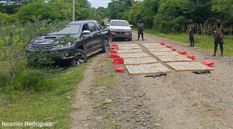 Ejército de Nicaragua, 600 kilos, cocaina, Chinandega, El Viejo, incauta golpe al narcotráfico, operación Julio victorioso,