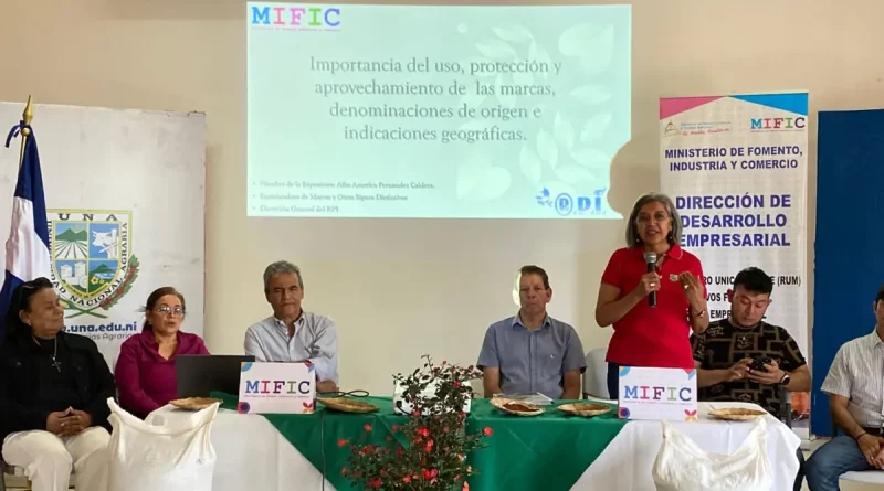 Matagalpa, MIFIC, registro de marcas, productores, emprendedores, café,
