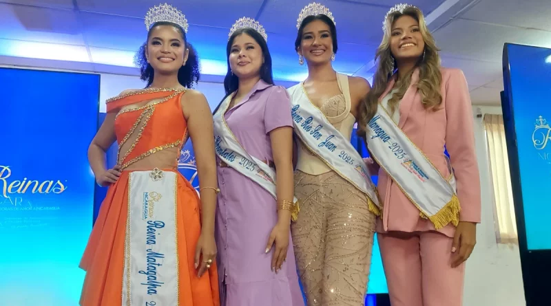 reinas nicragua, nicargua, canal4, jovenes, lideres, cultura, edad, lideres de amor,