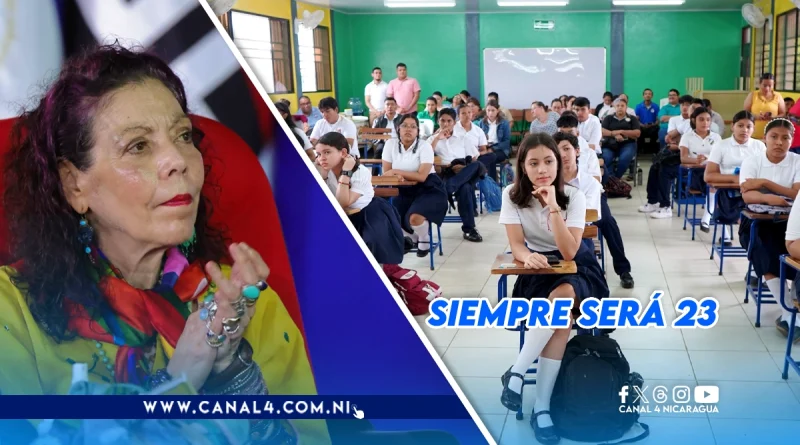 nicaragua, rosario murillo, dia del estudiante, copresidenta de nicaragua,
