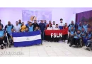 abanderamiento, ind, deportes, karate, baloncesto, seleccion, silla de ruedas, alcaldia de managua,
