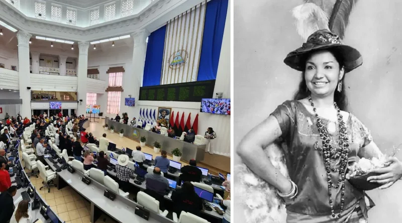 Maestra Irene López, pionera, folclor nacional, folclor nicaragüenses, Asamblea Nacional, legado, reconoce,