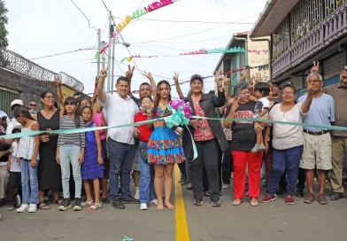 nicaragua, managua, barrio 8 de marzo, calles para el pueblo, alcaldia de managua,