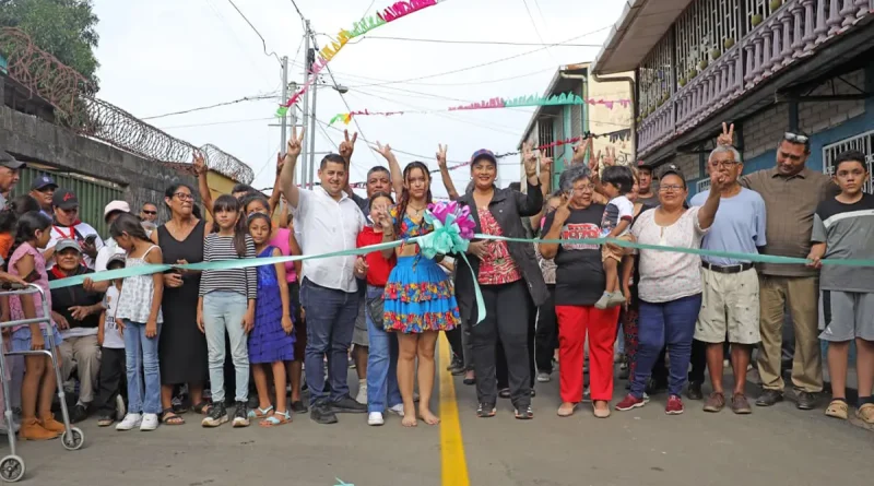 nicaragua, managua, barrio 8 de marzo, calles para el pueblo, alcaldia de managua,