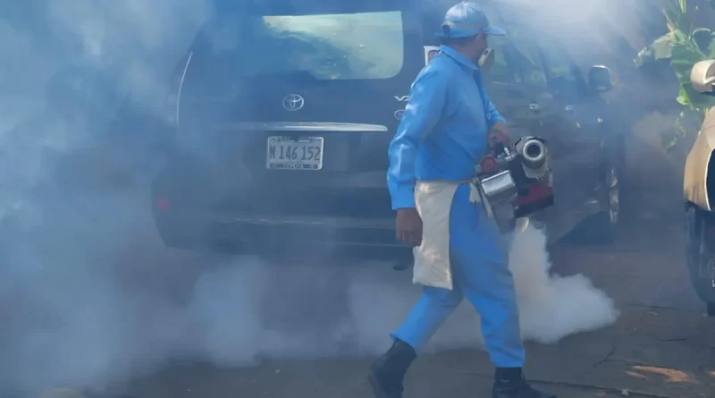 Managua, fumigación, Batahola Sur, MINSA, aplicación de abate, acciones antiepidémicas, prevenir enfermedades,