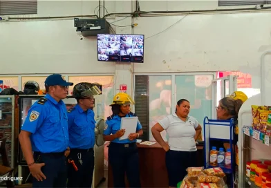 bomberos unidos, mercados, nicaragua, inspeccion,