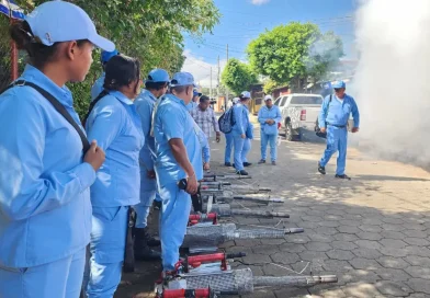 Managua, Jorge Dimitrov, MINSA, brigadistas, fumigación, jornada antiepidémica,